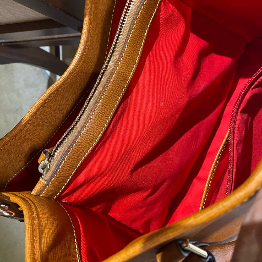 Dooney & Bourke Steffano leather satchel - Picture 8 of 12